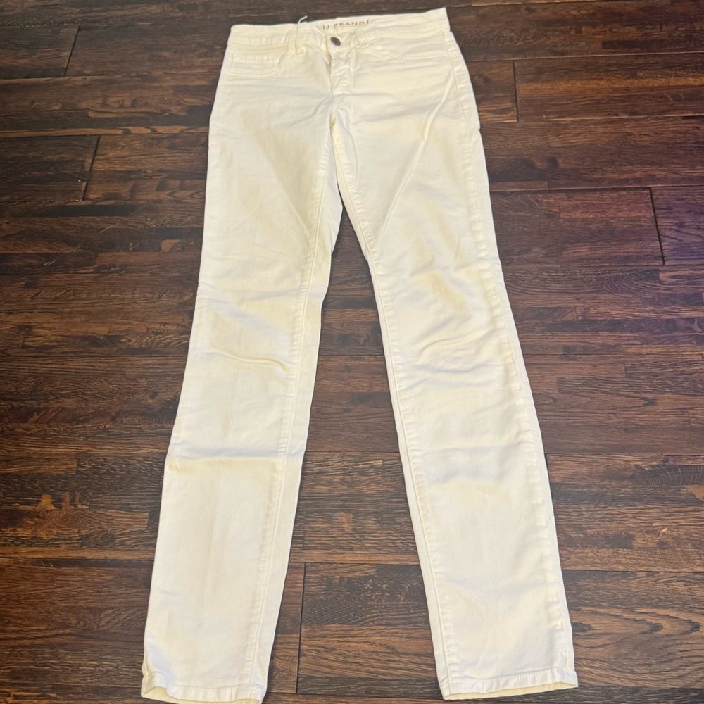 J Brand Women's Skinny Leg White Jeans